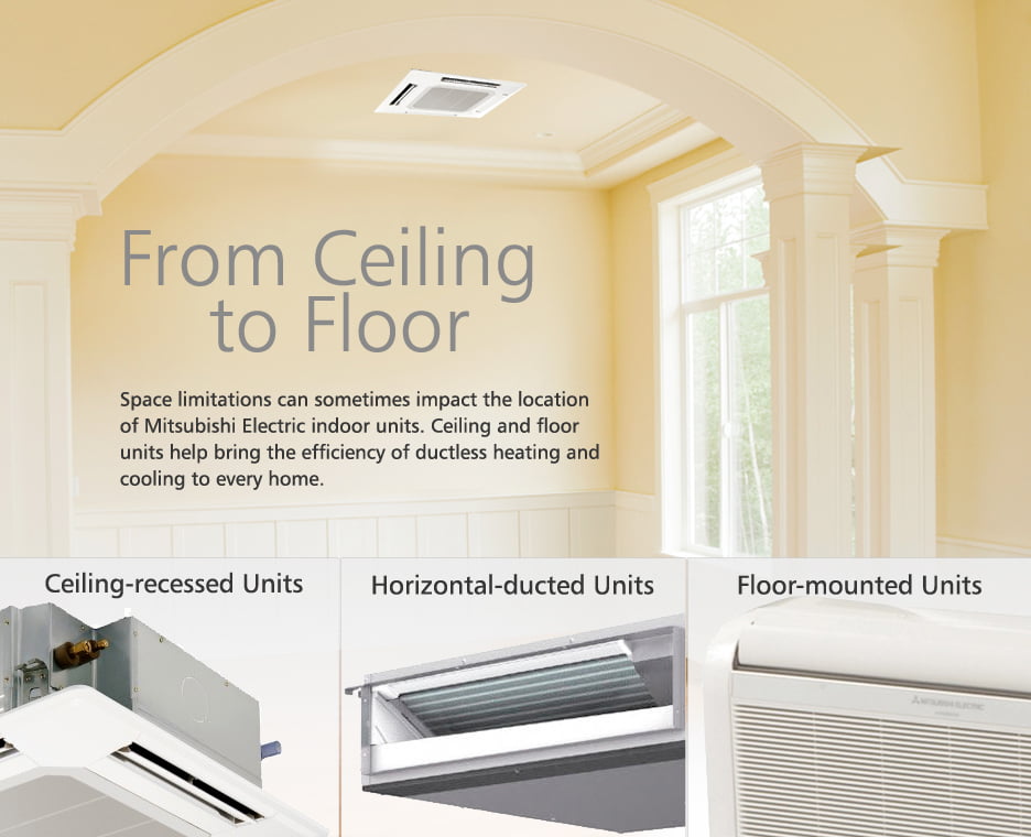 Mitsubishi Ductless Split Systems